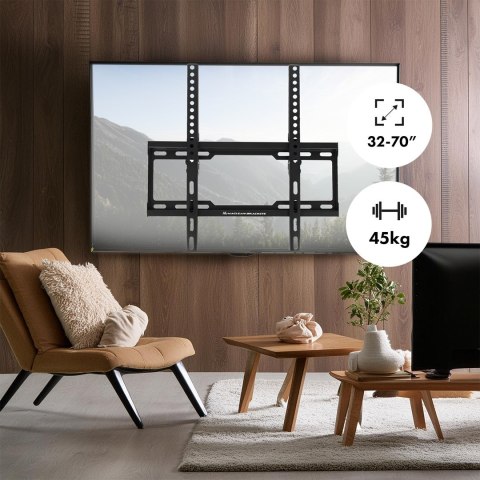 MACLEAN UCHWYT DO TV MAX VESA 400X400, 32-70", 45KG, REG. ODCHYLENIA +0°~-10°, MC-412 MACLEAN UCHWYT DO TV MAX VESA 400X400, 32-70", 45KG, REG. ODCHYLENIA +0°~-10°, MC-412