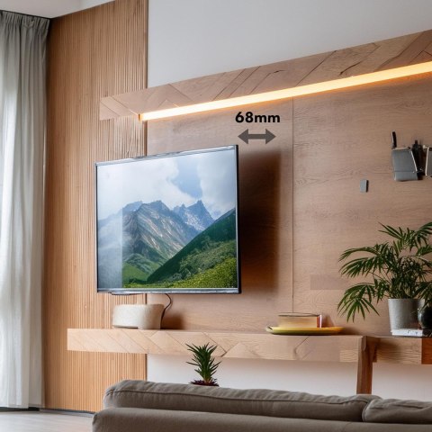 MACLEAN UCHWYT DO TV, MAX VESA 800X400, 43-100", 120KG, REG. ODCHYLENIA +15°~-15° MC-422 MACLEAN UCHWYT DO TV, MAX VESA 800X400, 43-100", 120KG, REG. ODCHYLENIA +15°~-15° MC-422