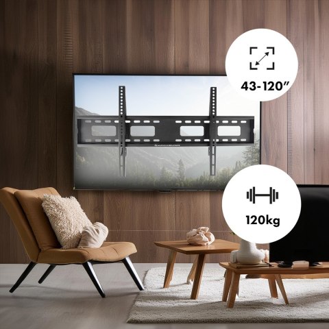 MACLEAN UCHWYT DO TV MAX VESA 800X400, 43-120", 120KG MC-420 MACLEAN UCHWYT DO TV MAX VESA 800X400, 43-120", 120KG MC-420