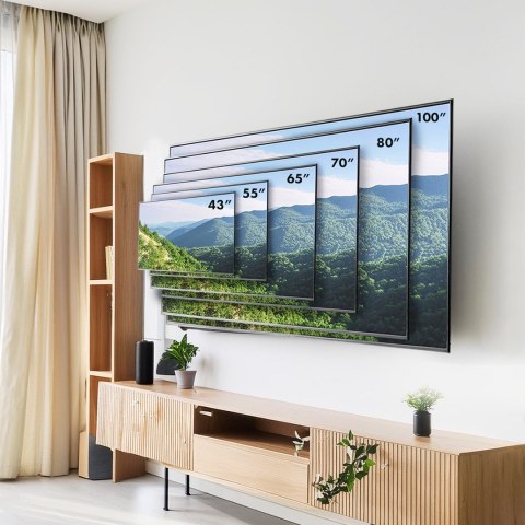 MACLEAN UCHWYT DO TV MAX VESA 800X600, 43-100", 80KG, REG.KĄTA W PIONIE I POZIOMIE, PROFIL 50-500MM, CZARNY MC-423 MACLEAN UCHWYT DO TV MAX VESA 800X600, 43-100", 80KG, REG.KĄTA W PIONIE I POZIOMIE, PROFIL 50-500MM, CZARNY MC-423