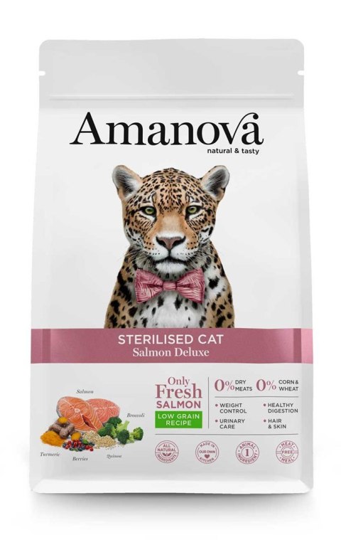 Amanova Sterilised Cat Salmon Deluxe 1,5kg Amanova Sterilised Cat Salmon Deluxe 1,5kg