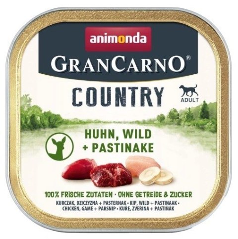 Animonda GranCarno Country kurczak,dziczyzna 150g Animonda GranCarno Country kurczak,dziczyzna 150g