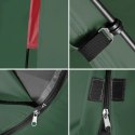 Namiot kempingowy NILS CAMP Rocker NC6013 3 osobowy zielono-czerwony