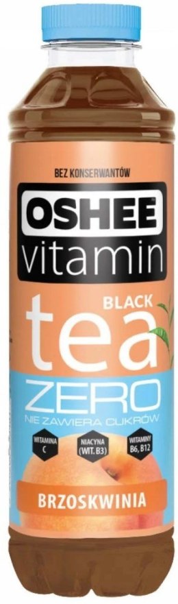 OSHEE Vitamin Tea Zero Brzoskwinia 555 ml