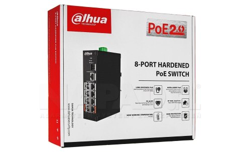 SWITCH PRZEMYSŁOWY DAHUA PFS3110-8ET-96-V2 SWITCH PRZEMYSŁOWY DAHUA PFS3110-8ET-96-V2