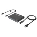 Stacja dokująca z zasilaczem j5create 90W Built in USB-C Travel Dock - EU 1xHDMI/2XUSB3.0/1xUSB-C czarna JCDP392-EN (WYPRZEDAŻ)