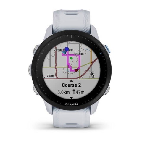 Zegarek Garmin Forerunner 955 Whitestone (WYPRZEDAŻ) Zegarek Garmin Forerunner 955 Whitestone (WYPRZEDAŻ)