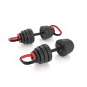 Zestaw ciężarów 6w1 HMS SGX130 (sztanga, sztangielki i kettlebell) w walizce 30kg