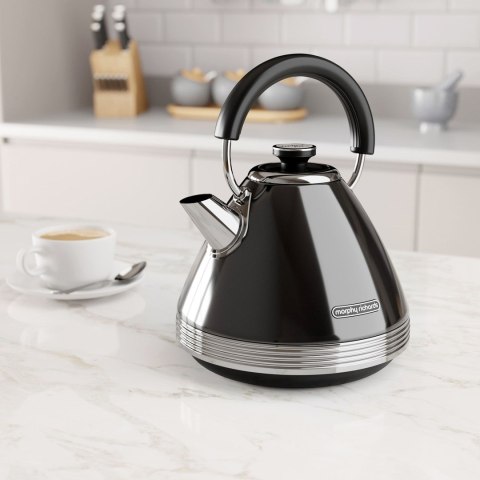Czajnik Morphy Richards Venture Retro Pyramid czerń Czajnik Morphy Richards Venture Retro Pyramid czerń