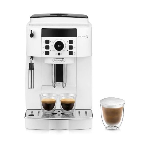 Ekspres ciśnieniowy automatyczny DeLonghi Magnifica S ECAM 21.117 W ( 1450W ; kolor biały ) (WYPRZEDAŻ) Ekspres ciśnieniowy automatyczny DeLonghi Magnifica S ECAM 21.117 W ( 1450W ; kolor biały ) (WYPRZEDAŻ)