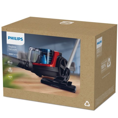 Odkurzacz bezworkowy Philips FC9330/09 (650W; kolor czarny, kolor czerwony) Odkurzacz bezworkowy Philips FC9330/09 (650W; kolor czarny, kolor czerwony)