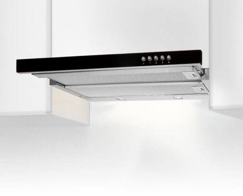Okap podszafkowy teleskopowy AKPO WK-7 LIGHT GLASS 50 INOX CZARNY (500mm; kolor inox, front czarne szkło) (WYPRZEDAŻ) Okap podszafkowy teleskopowy AKPO WK-7 LIGHT GLASS 50 INOX CZARNY (500mm; kolor inox, front czarne szkło) (WYPRZEDAŻ)
