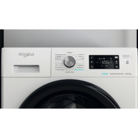 Pralko-suszarka WHIRLPOOL FFWDB 864349 BV EE Pralko-suszarka WHIRLPOOL FFWDB 864349 BV EE