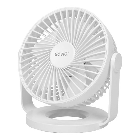 SAVIO WENTYLATOR BIURKOWY USB AD-01 WHITE SAVIO WENTYLATOR BIURKOWY USB AD-01 WHITE
