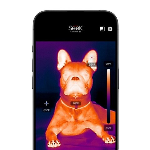 Kamera termowizyjna Seek Thermal Nano 200 LW-ABAX dla Apple iOS Lightning 200x150, 25hz Kamera termowizyjna Seek Thermal Nano 200 LW-ABAX dla Apple iOS Lightning 200x150, 25hz
