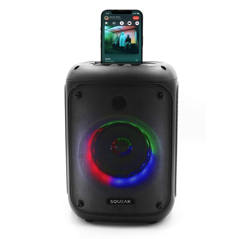 SQUEAK GŁOŚNIK KARAOKE BEATFLOW BLUETOOTH 5.0 + EDR, RADIO FM, MICROSD, AUX, USB SQ1005 SQUEAK GŁOŚNIK KARAOKE BEATFLOW BLUETOOTH 5.0 + EDR, RADIO FM, MICROSD, AUX, USB SQ1005