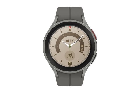 Samsung Galaxy Watch 5 Pro LTE 45mm (R925) Srebrny (WYPRZEDAŻ) Samsung Galaxy Watch 5 Pro LTE 45mm (R925) Srebrny (WYPRZEDAŻ)