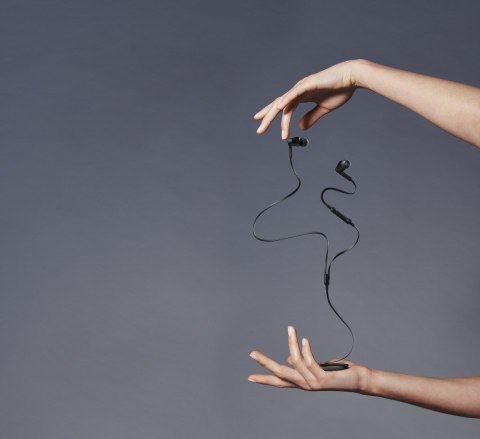 Słuchawki przewodowe Belkin SoundForm Wired Earbuds with Lightning Connector IPX5 Black Słuchawki przewodowe Belkin SoundForm Wired Earbuds with Lightning Connector IPX5 Black