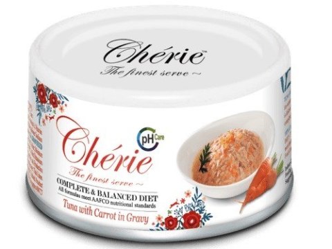 Cherie Uklad moczowy TUŃCZYK MARCHEWKA 80g Cherie Uklad moczowy TUŃCZYK MARCHEWKA 80g