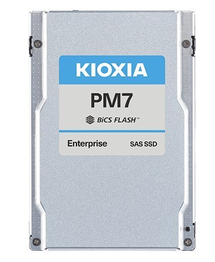 Dysk SSD Kioxia PM7-R 3.84TB 2.5" (15mm) SAS 24Gb/s KPM7VRUG3T84 (DWPD 1) SED Dysk SSD Kioxia PM7-R 3.84TB 2.5" (15mm) SAS 24Gb/s KPM7VRUG3T84 (DWPD 1) SED