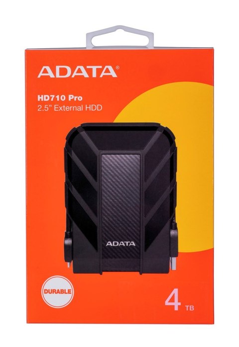 Dysk zewnętrzny HDD ADATA HD710 PRO (4TB; 2.5"; USB 3.2; czarny) Dysk zewnętrzny HDD ADATA HD710 PRO (4TB; 2.5"; USB 3.2; czarny)