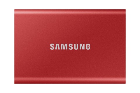 Dysk zewnętrzny SSD Samsung T7 (500GB; USB 3.2; czerwony; MU-PC500R/WW) Dysk zewnętrzny SSD Samsung T7 (500GB; USB 3.2; czerwony; MU-PC500R/WW)