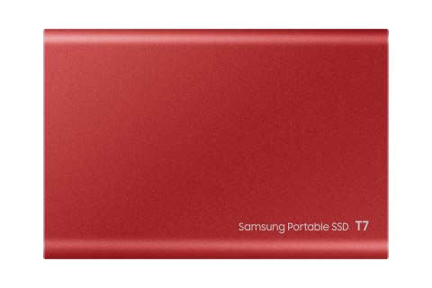 Dysk zewnętrzny SSD Samsung T7 (500GB; USB 3.2; czerwony; MU-PC500R/WW) Dysk zewnętrzny SSD Samsung T7 (500GB; USB 3.2; czerwony; MU-PC500R/WW)