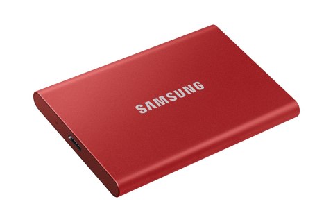 Dysk zewnętrzny SSD Samsung T7 (500GB; USB 3.2; czerwony; MU-PC500R/WW) Dysk zewnętrzny SSD Samsung T7 (500GB; USB 3.2; czerwony; MU-PC500R/WW)