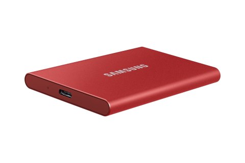Dysk zewnętrzny SSD Samsung T7 (500GB; USB 3.2; czerwony; MU-PC500R/WW) Dysk zewnętrzny SSD Samsung T7 (500GB; USB 3.2; czerwony; MU-PC500R/WW)