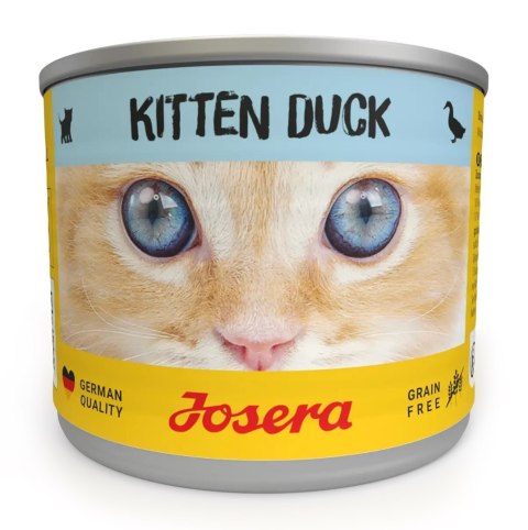 Josera Kitten kaczka puszka dla kotów 200g Josera Kitten kaczka puszka dla kotów 200g