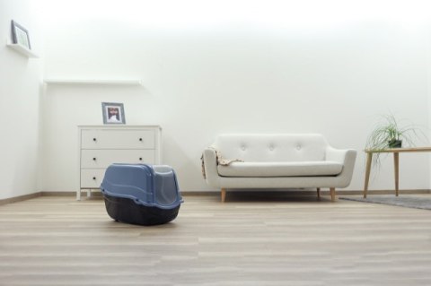 KERBL Kuweta Emma Eco, czarno- niebieska, 57 cm x 39 x 41 cm KERBL Kuweta Emma Eco, czarno- niebieska, 57 cm x 39 x 41 cm