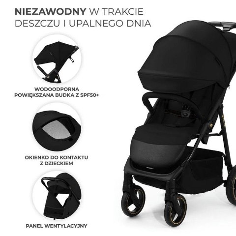 Kinderkraft wózek spacerowy TRIG 3 ONYX BLACK (WYPRZEDAŻ) Kinderkraft wózek spacerowy TRIG 3 ONYX BLACK (WYPRZEDAŻ)