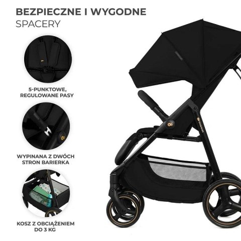 Kinderkraft wózek spacerowy TRIG 3 ONYX BLACK (WYPRZEDAŻ) Kinderkraft wózek spacerowy TRIG 3 ONYX BLACK (WYPRZEDAŻ)
