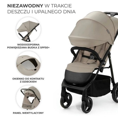 Kinderkraft wózek spacerowy TRIG 3 STONE BEIGE (WYPRZEDAŻ) Kinderkraft wózek spacerowy TRIG 3 STONE BEIGE (WYPRZEDAŻ)
