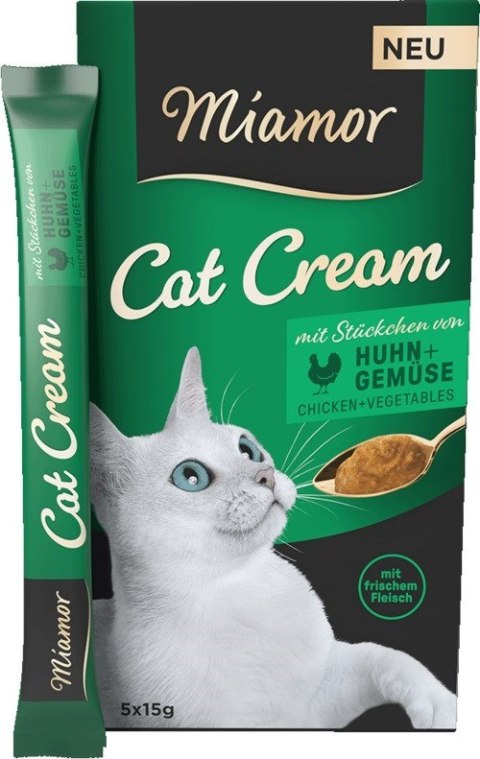 MIAMOR Cream Pasta z kurczakiem i warzywami 5x15g MIAMOR Cream Pasta z kurczakiem i warzywami 5x15g