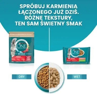 PURINA ONE Sterilcat Wołowina 9,75kg PURINA ONE Sterilcat Wołowina 9,75kg