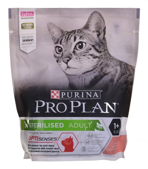 PURINA PRO PLAN STERILISED OPTIRENAL with salmon - sucha karma dla kotów sterylizowanych z problemami urologicznymi - 400g PURINA PRO PLAN STERILISED OPTIRENAL with salmon - sucha karma dla kotów sterylizowanych z problemami urologicznymi - 400g