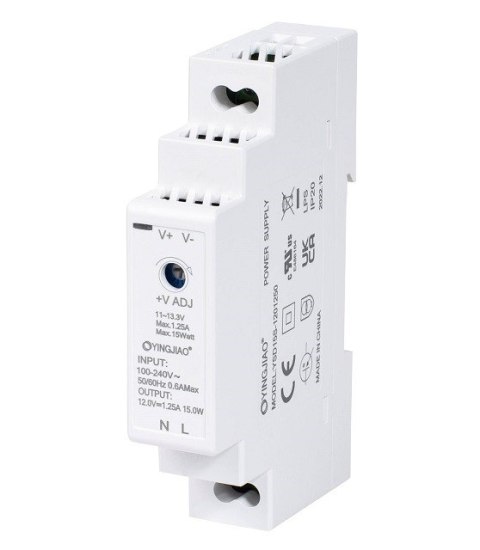 Zasilacz Yingjiao DIN YSDS 5V 2,4A 12W Zasilacz Yingjiao DIN YSDS 5V 2,4A 12W