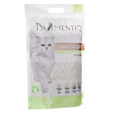 DIAMENTIQ Żwirek Tofu zbrylający 2,5 kg MATCHA DIAMENTIQ Żwirek Tofu zbrylający 2,5 kg MATCHA