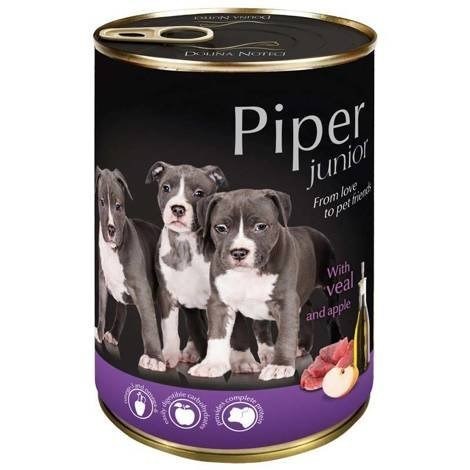 DNP PIPER junior cielęcina z jabłkiem 400g DNP PIPER junior cielęcina z jabłkiem 400g