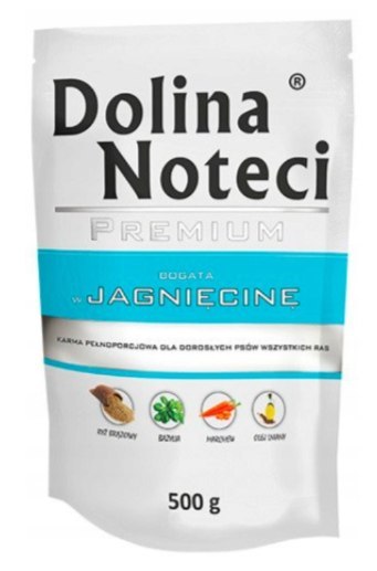 DOLINA NOTECI Premium bogata w jagnięcinę - mokra karma dla psa - 500 g DOLINA NOTECI Premium bogata w jagnięcinę - mokra karma dla psa - 500 g