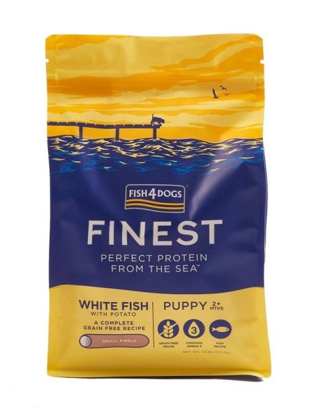 Fish4Dogs Finest White Fish Puppy małe rasy 1,5kg Fish4Dogs Finest White Fish Puppy małe rasy 1,5kg