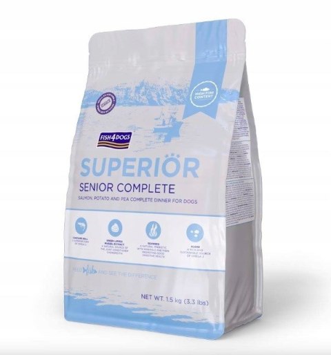 Fish4Dogs Superior Weight Control Rasy Duże 1,5kg Fish4Dogs Superior Weight Control Rasy Duże 1,5kg