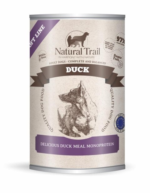 NATURAL TRAIL Dog SOFT LINE MONOPROTEIN Duck 400g NATURAL TRAIL Dog SOFT LINE MONOPROTEIN Duck 400g