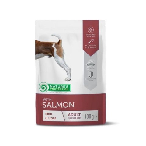 Nature's Protection Adult Łosoś with Łosoś for adult all breeds dogs 100g Nature's Protection Adult Łosoś with Łosoś for adult all breeds dogs 100g