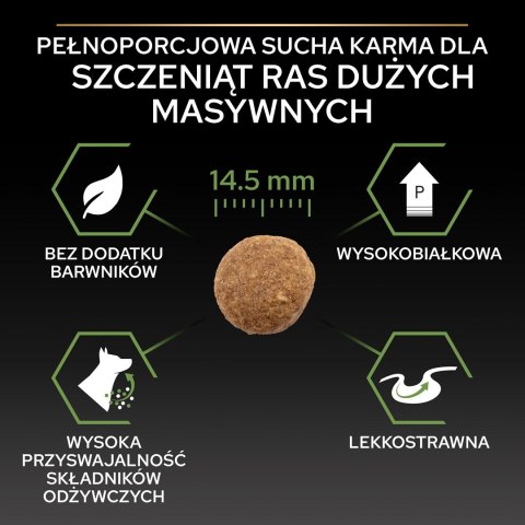 PURINA PRO PLAN Large Robust Puppy z formułą OPTISTART - sucha karma dla szczeniąt - 12 kg PURINA PRO PLAN Large Robust Puppy z formułą OPTISTART - sucha karma dla szczeniąt - 12 kg