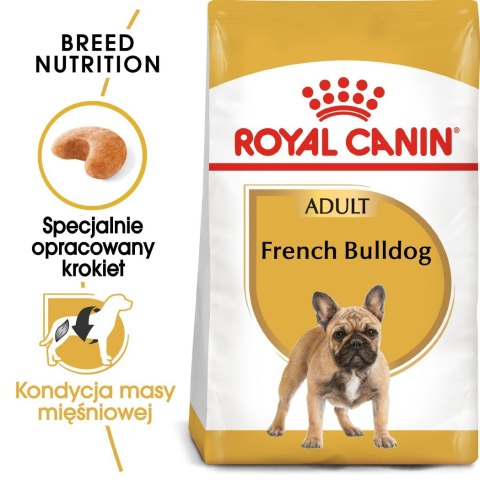 ROYAL CANIN BHN French Bulldog Adult - sucha karma dla psa dorosłego - sucha karma dla psa - 1,5 kg ROYAL CANIN BHN French Bulldog Adult - sucha karma dla psa dorosłego - sucha karma dla psa - 1,5 kg