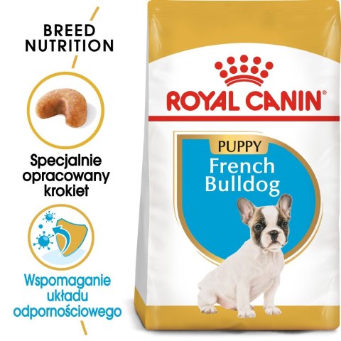 ROYAL CANIN BHN French Bulldog Puppy - sucha karma dla szczeniąt - 3kg ROYAL CANIN BHN French Bulldog Puppy - sucha karma dla szczeniąt - 3kg