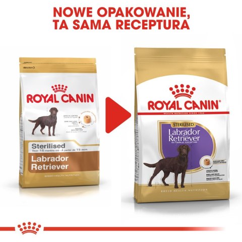 ROYAL CANIN BHN Labrador Retriever Sterilised Adult - sucha karma dla psa dorosłego - 12 kg ROYAL CANIN BHN Labrador Retriever Sterilised Adult - sucha karma dla psa dorosłego - 12 kg