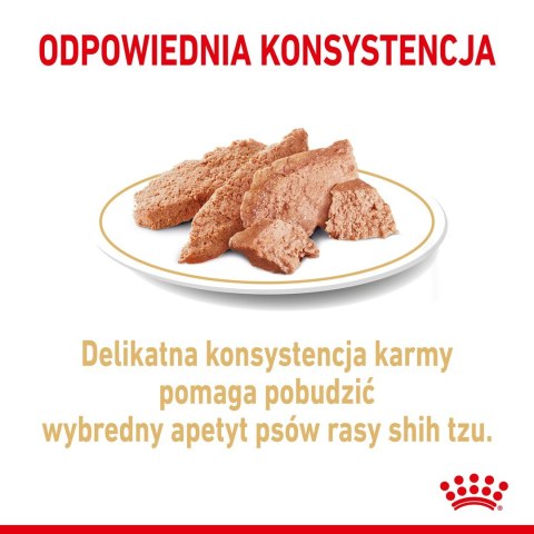 ROYAL CANIN BHN Shih Tzu Adult w formie pasztetu - mokra karma dla psa dorosłego - 12x85g ROYAL CANIN BHN Shih Tzu Adult w formie pasztetu - mokra karma dla psa dorosłego - 12x85g
